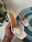 تصویر صندل پروانه‌ای تک‌بند پاشنه ۵ سانت (قالب کوچک‌پا) 