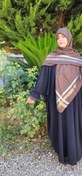 تصویر عبای مروارید طرح چادر برند نجم بانو 