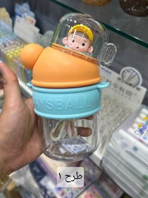 تصویر قمقمه فانتزی مدرسه دخترانه و پسرانه 