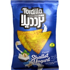 تصویر برگه ذرت ماست و موسیر-فاقدگلوتن100گرم ترددیلا Tordilla gluten-free yogurt & chive corn chips 100g