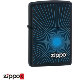 تصویر فندک زیپو اصل 24150 | Zippo Starburst Blue 