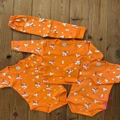 تصویر ست نوزادی دخترانه طرح گلدار سایز ۳ تا ۶ ماه 