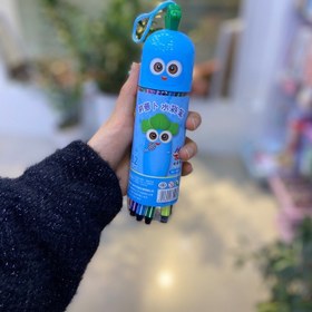 تصویر ماژیک 12 رنگ هویج - آبی 