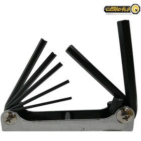 تصویر مجموعه چاقویی 7 عددی 6 - 1/5 آچار آلن ایت EIGHT مدل 1-NO009 مجموعه چاقویی 7 عددی 6 - 1/5 آچار آلن ایت EIGHT مدل 1-NO009