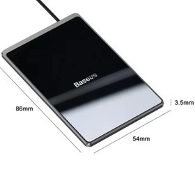 تصویر شارژر بی سیم Card Ultra-thin برند Baseus مدل WX01B-01 