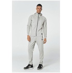 تصویر hummel فاصله T-MT Tappered مردانه's Grey TrackSuit Six 