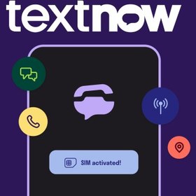 تصویر شماره مجازی تکست نو TextNow (آمریکا) 