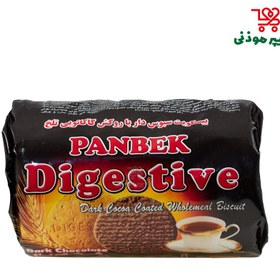 تصویر آناتا بیسکویت دایجستیو شکلات تلخ پانبک 220گرم 