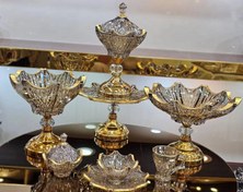 تصویر سرویس پذیرایی مودنا شامپاینی لب طلایی ۶ نفره و ۱۲ نفره 