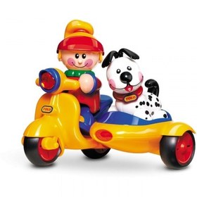 تصویر دختر و سگ موتور سوار تولو (TOLO) 