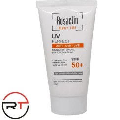 تصویر ضدآفتاب بی رنگ پوست مختلط و چرب رزاکلین Rosaclin Sunscreen For Oily Skins 40 ml