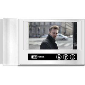 تصویر مانیتور سری D مدل D70 ساده ( سفید ) 