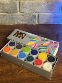 تصویر گواش پارس 12 رنگ مقوایی 