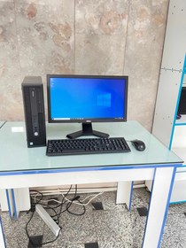 تصویر سیستم کامپیوتر خانگی hp monitor complet