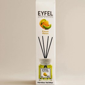 تصویر خوشبو کننده هوا ایفل (Eyfel) مدل Melon طالبی حجم 120 میلی لیتر EYFEL MELON REED DIFFUSER (120ml)