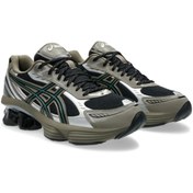 تصویر کتونی آسیکس مدل ژل کینتیک فلوئنت مشکی / سبز - 4 ASICS GEL-KINETIC FLUENT