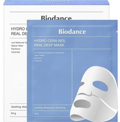 تصویر ماسک آبرسان و تقویت کننده هیالورونیک بایودنس - 2عددی Biodance Hydro Cera-nol Real Deep Mask