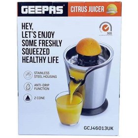 تصویر آب مرکبات گیری جیپاس مدل GCJ46013UK ا Geepas GCJ46013UK Citrus juice Geepas GCJ46013UK Citrus juice