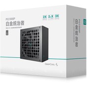 تصویر پاور کامپیوتر دیپ کول مدل PQ1000P ظرفیت ۱۰۰۰ وات تمام ماژولار ۸۰ پلاس پلاتینیوم 