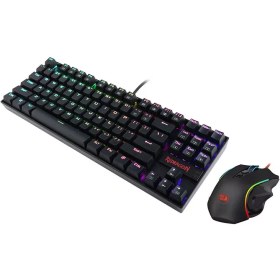 تصویر ست ماوس و کیبورد گیمینگ ردراگون مدل K552-RGB-BA با نور RGB 