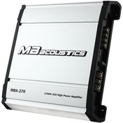 تصویر آمپلی فایر ام بی آکوستیک مدل MBA-270 ا MB Acoustics MBA-270 Car Amplifier MB Acoustics MBA-270 Car Amplifier