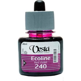 تصویر اکولین بنفش تیره وستا کد240- یک بسته 4 تایی (فروش عمده) 