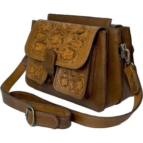 تصویر ست کیف و کفش قلم زنی 