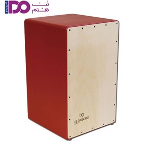 تصویر کاخن DG COMPASS قرمز DG De Gregorio Compass Cajon