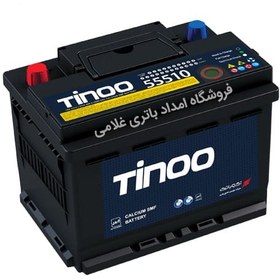 تصویر باتری 55 آمپر تینو Tinoo 55ah aco battery