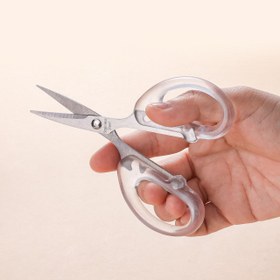 تصویر قیچی دسته شفاف shif 