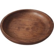 تصویر بشقاب خورشت خوری چوبی سالیکسل قطر B202 