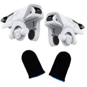 تصویر دسته بازی Pubg مدل Rasin به همراه آستین کنترل کننده انگشت 