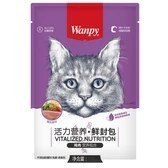 تصویر پوچ گربه ونپی با طعم مرغ و ماهی Wanpy Chicken &