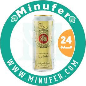 تصویر آبجو بدون الکل کلاسیک زاهرینگر ۵۰۰ سی سی - باکس 24 عددی ZAHRINGER Sin Alcohol Clasic Lata 500CC