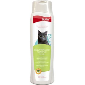 تصویر شامپو ضد حشرات بایولاین برای گربه Insect Repellent Cat Shampoo 