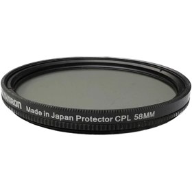 تصویر فیلتر محافظ لنز تامرون اصل مدل CPL-58mm 