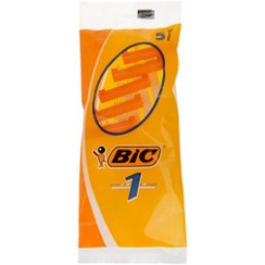 تصویر تیغ یک لبه نرمال بیک بسته ۵ عددی 