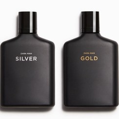 تصویر ست دو تایی عطر زارا Man Silver + Man Gold Zara Man Silver + Man Gold Eau de Toilette