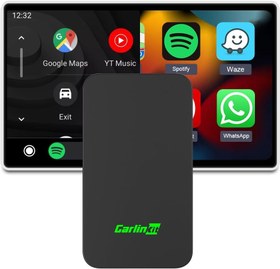 تصویر Carlinkit 5.0, Ultimate Wireless CarPlay & Android Auto Adapter - Ultra Speed, Low Power Design, Dual Band WiFi, Only Fit For The Car With Wired CarPlay/AA 