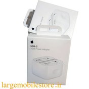 تصویر کلگی اورجینال اپل 20W مدل B-A Apple 20W Power Adapter B/A