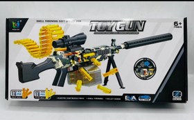 تصویر تفنگ اسباب بازی دوحالته TOYGUN مدل 608B 