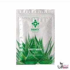 تصویر ماسک ورقه ای آلوئه ورا دیگنیتی Dignity Aloe Vera Sheet Mask 25g