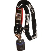 تصویر قفل زنجیری موتور سیکلت ردلاین مدل RE820 ضد برش فولادی 