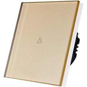 تصویر کلید لمسی شیشه ای ساده زنگ LIVOLO کلید هوشمند