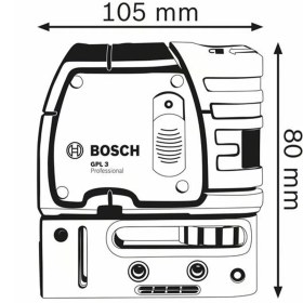 تصویر تراز لیزری بوش مدل GPL 3 