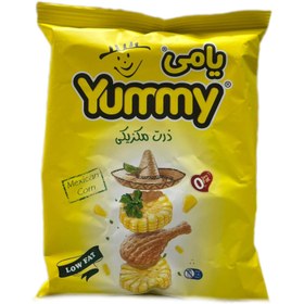 تصویر چیپس یامی پاکتی(2سایز/6طعم) yummy - بزرگ / سرکه نمکی yummi