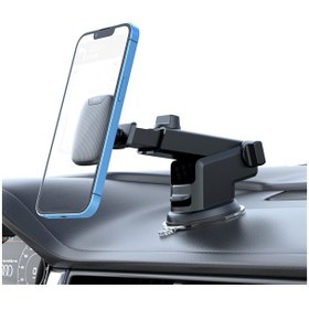 تصویر هولدر گوشی موبایل داخل خودرو ایکس او C98C XO C98C Magnetic mobile phone holder in car center console