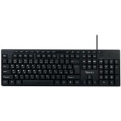 تصویر کیبورد وریتی مدل V-KB6123 با سیم 