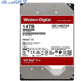تصویر هارد اینترنال وسترن دیجیتال مدل Red Plus با ظرفیت 14 ترابایت ا 3.5 اینچ / SATA III (6 GB/s) / 3.5 اینچ / SATA III (6 GB/s) /