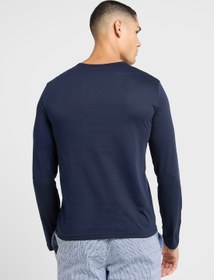 تصویر تی‌شرت گردن گرد لوگو برند Emporio Armani Logo Crew Neck T-Shirt